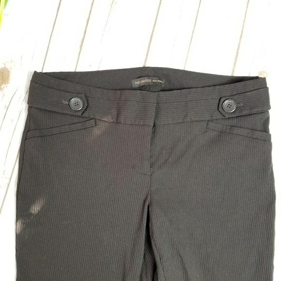 The Limited Brown Ribbed Straight Cut Dress Pant - Picture 3 of 7